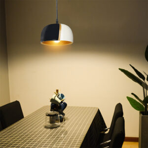 Monochrome Harmony Handmade Terracotta Ceiling Lamps