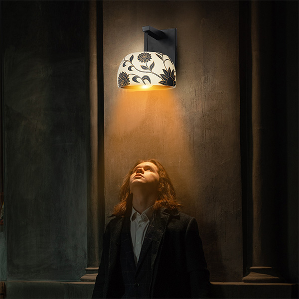Top Indoor Terracotta Wall Lamp